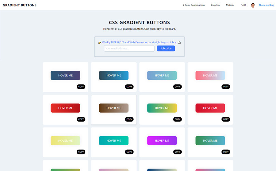Gradient buttons(图1)